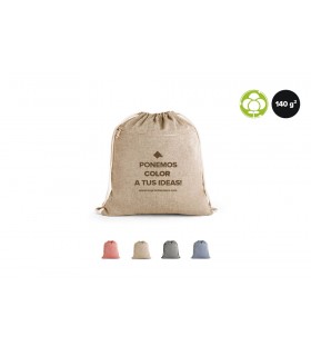 Mochilas de cuerdas algodón reciclado