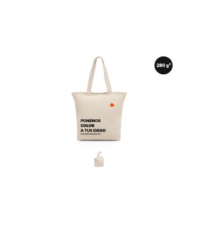 Bolsas de algodón con cremallera