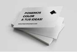 Tarjetas de visita dobles económicas