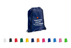 Mochilas de cuerdas en poliéster serigrafiadas