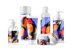 Etiquetas en rollo para cosmetica