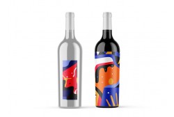 Etiquetas en rollo para botellas