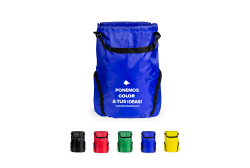 Mochila de cuerdas bolsillos exteriores