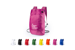 Mochilas plegable cierre de cremallera