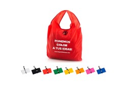 Bolsas plegables serigrafiadas