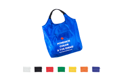 Bolsas plegables con cierre de cremallera