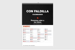 Calendarios de faldilla baratos