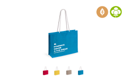 Bolsas de yute de colores