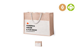 Bolsas de yute fuelle promocionales