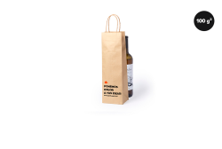 Bolsas de papel kraft para botellas de vino