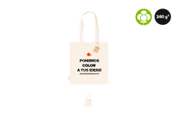 Bolsas promocionales de algodón orgánico