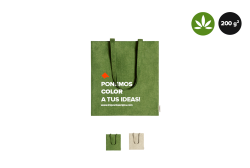 Bolsas de tela de cáñamo personalizados