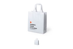 Bolsas de tela con fuelles y asas