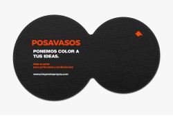 Posavasos originales impresos