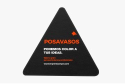Posavasos triangulares