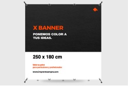 X banner para eventos