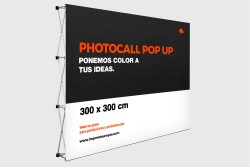 Photocall Pop up baratos