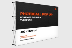 Photocall Pop up promocionales