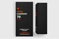Tótem de cartón impresos