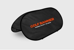 Expositor golf banner personalizado