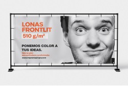 Lonas publicitarias impresas