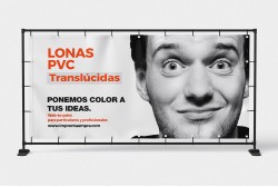 Lonas translúcidas personalizadas