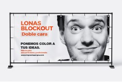 Lonas impresas doble cara