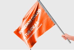 Banderas de palo personalizadas