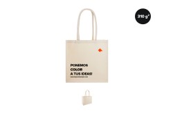 Bolsas de algodón con fuelle