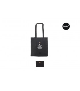 Bolsas plegables algodón canvas 240 g/m²