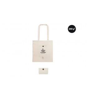 Bolsas plegables personalizadas de algodón