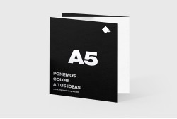 Trípticos Cuadrados A5