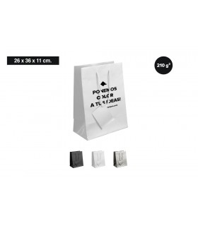 Bolsas de papel plastificadas económicas