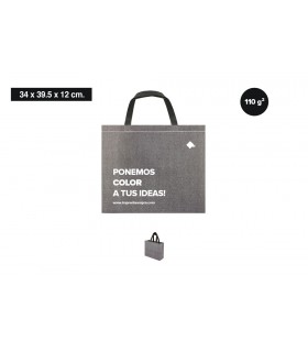 Bolsas de tela glitter grande