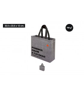 Bolsas de tela glitter mediana