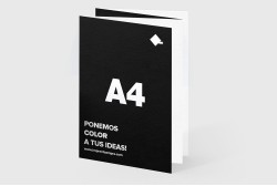 Cuadrípticos A4