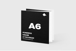 Cuadrípticos Cuadrados A6