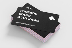 Tarjetas de visita multicapa