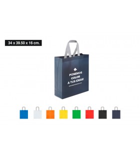Bolsas de tela laminadas grandes