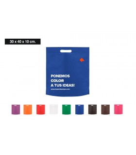 Bolsas asas troqueladas