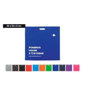 Bolsas de tela troqueladas grandes