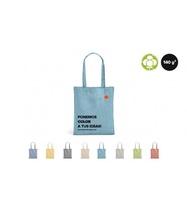 Bolsas ecológicas de algodón reciclado 140 g/m²