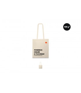 Bolsas de algodón natural impresas
