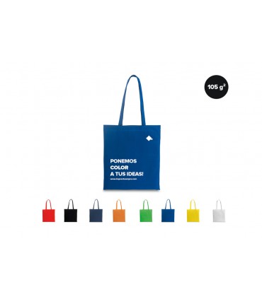 Bolsas de compra en algodón de colores