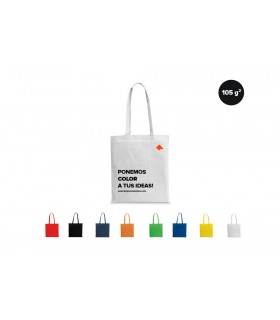 Bolsas de compra en algodón de colores