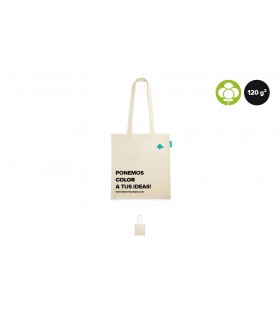 Bolsas de algodón orgánico estampadas